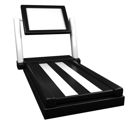 Treadmill  3D Icon