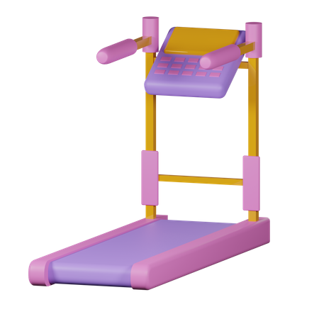 Treadmill  3D Icon