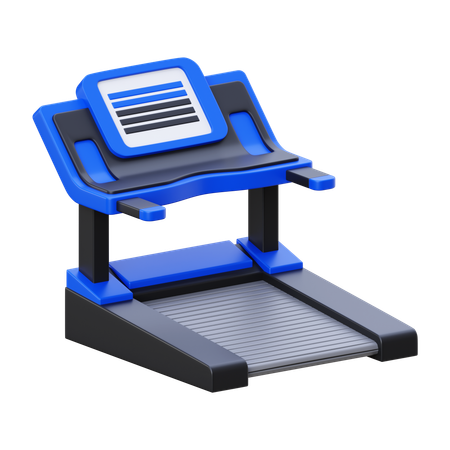 Treadmill  3D Icon