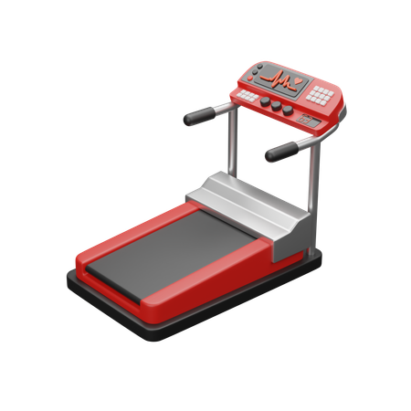 Treadmill  3D Icon