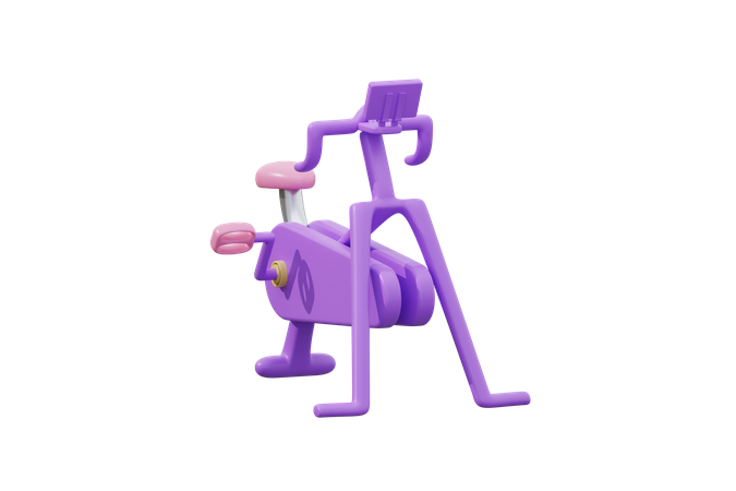 Treadmill  3D Icon