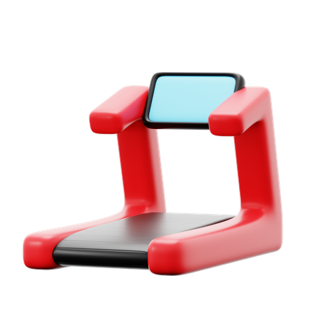 Treadmill  3D Icon