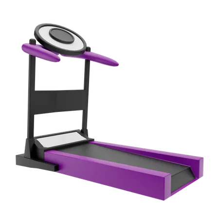 Treadmill  3D Illustration