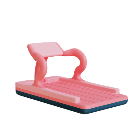 Treadmill  3D Illustration