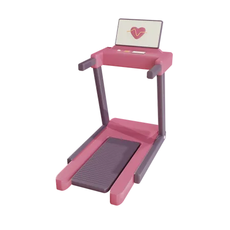 Treadmill  3D Illustration