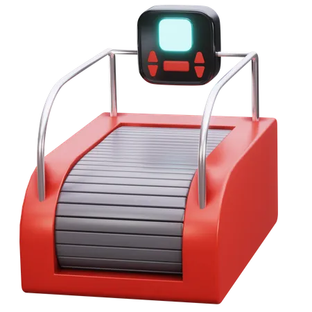 Treadmill 3 D Icon 3D Icon