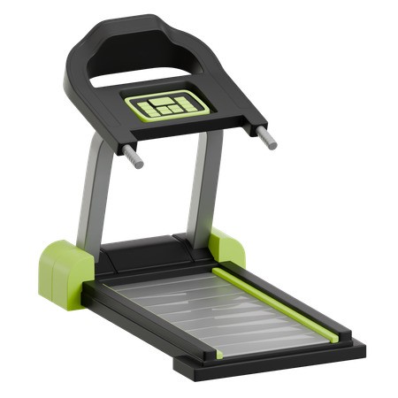 Treadmill for Home Fitness  3D Icon