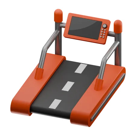 Treadmill Machine  3D Icon