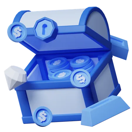 Treasure  3D Icon