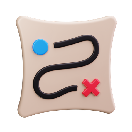 보물  3D Icon