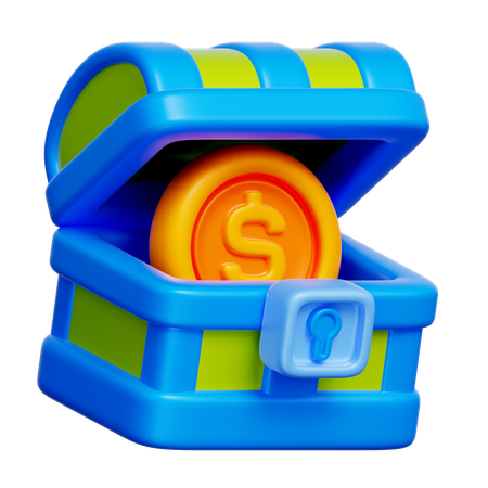 Treasure  3D Icon