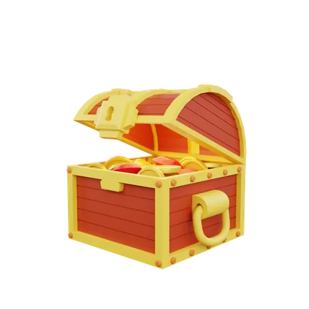 Treasure  3D Icon