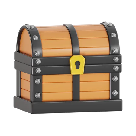 Treasure Box  3D Icon