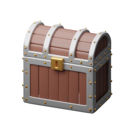 Treasure box  3D Icon
