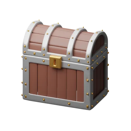 Treasure box  3D Icon