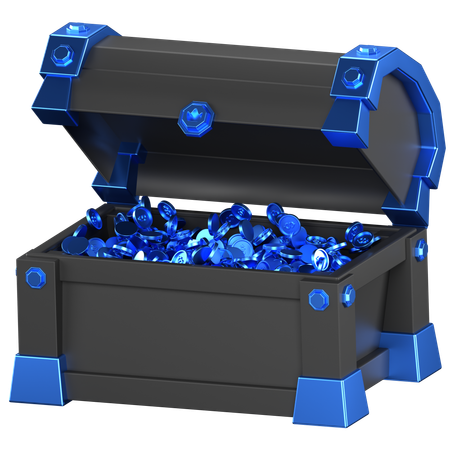 Treasure Box  3D Icon