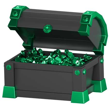 Treasure Box  3D Icon