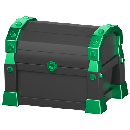 Treasure Box  3D Icon