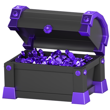 Treasure Box  3D Icon