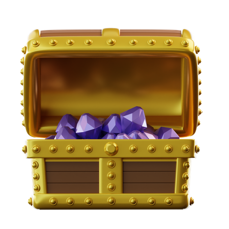 Treasure Box  3D Icon