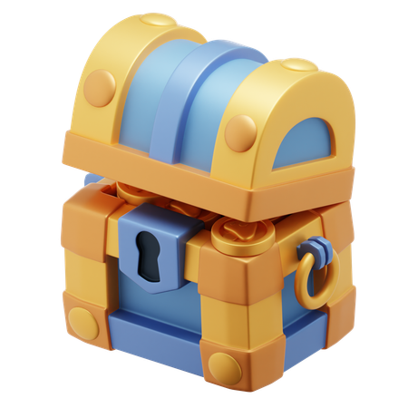 Treasure Box  3D Icon