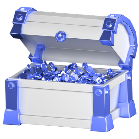 Treasure Box  3D Icon