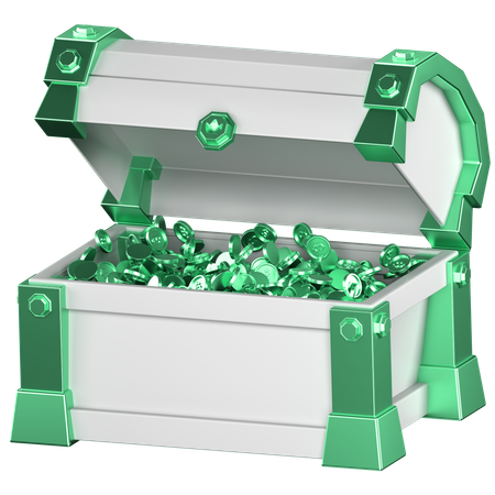 Treasure Box  3D Icon