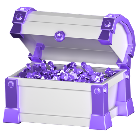 Treasure Box  3D Icon