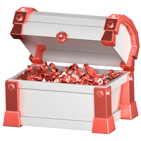 Treasure Box  3D Icon