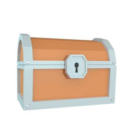 Treasure Box  3D Icon