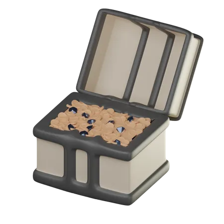 Treasure Box  3D Icon