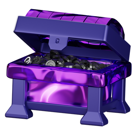 Treasure Box  3D Icon