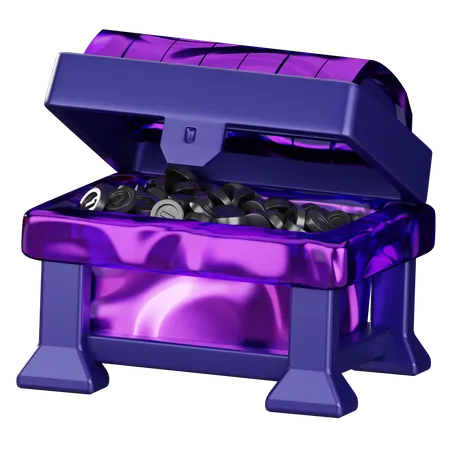 Treasure Box  3D Icon