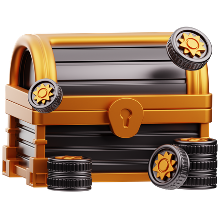 Treasure Box  3D Icon