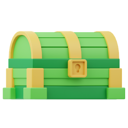 Treasure Box  3D Icon