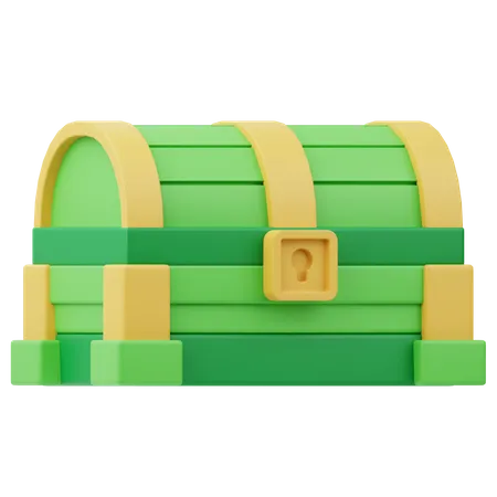 Treasure Box  3D Icon