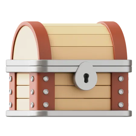 Treasure Box  3D Icon