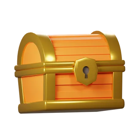 Treasure Box  3D Icon