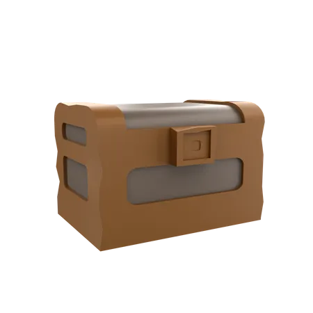 Treasure Box  3D Icon