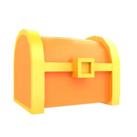 Treasure Box  3D Icon