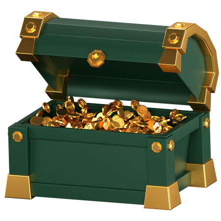 Treasure Box  3D Icon