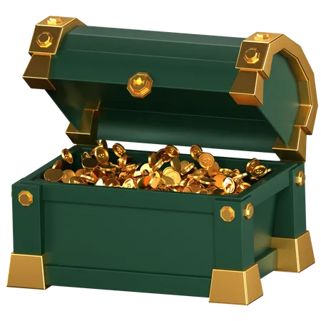 Treasure Box  3D Icon