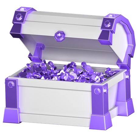 Treasure Box  3D Icon