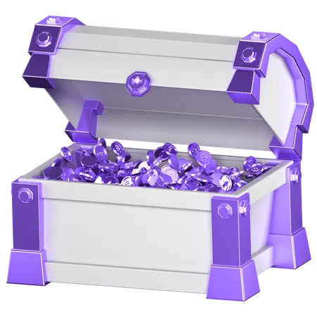 Treasure Box  3D Icon