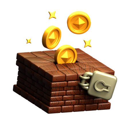 Treasure Box  3D Icon