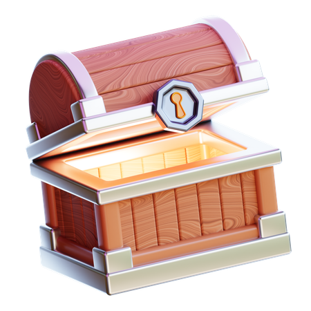 Treasure Box  3D Icon