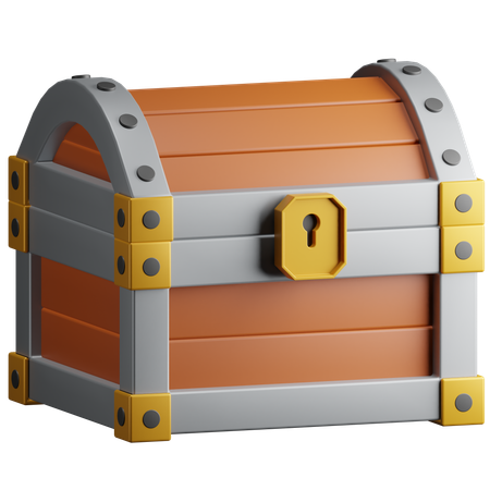 Treasure Box  3D Icon