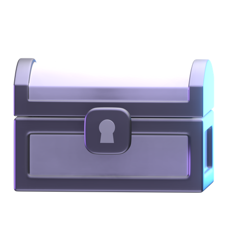 Treasure Box  3D Icon