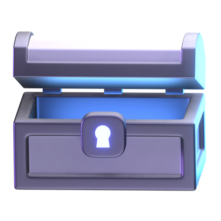 Treasure Box  3D Icon