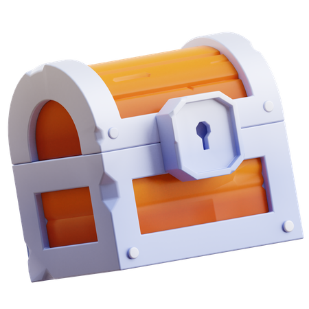 Treasure Box  3D Icon